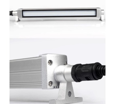 Waterproof LED low-profile corner lamp